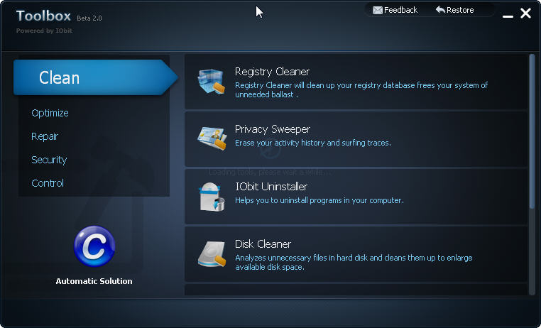 IObit Toolbox1.0.0.0 ϵͳ�Ż�����