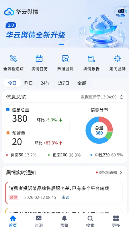 华云舆情5.5 舆情监测助手 华云舆情5.5 舆情监测助手