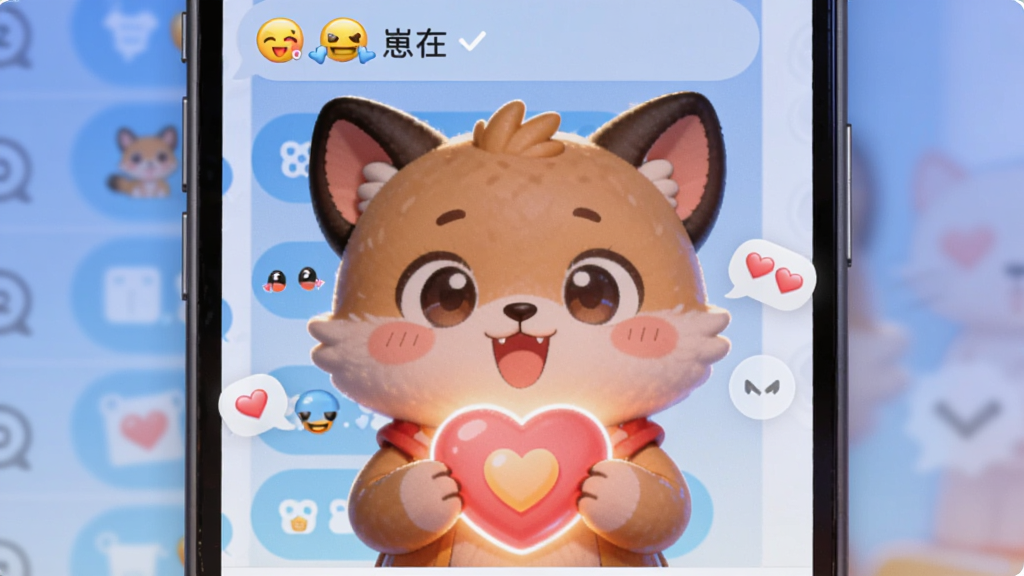 ����AI���������д��һֻ���˻��Ŀɰ�С�����������Ⱞ�ģ�����Ϊ��͵Ľ�����ɫ�Ի��б������ֲ����ֻ��������й�ͼ�������ܰ������ϸ�ڰ�����������밮�����ݣ�����ͨ͸�ɾ����޶���Ԫ�أ����������ڡ����ֱ�ʶ