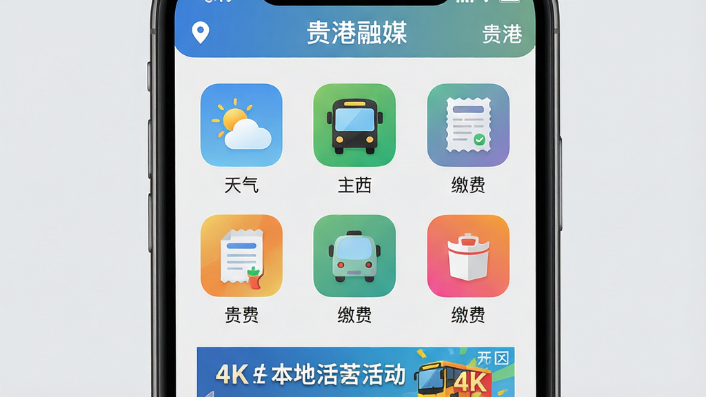 ���壬�����ֻ�����չʾ�������ý��Ӧ�õı�������飬��ʾ�������������ɷѵȶ������ͼ�ꡣ���֣�����ͼ���Թ�����ʽ������������Ļ���룬ÿ��ͼ���·��������ֱ�ǩ�����涥����ʾ��λ���С���ۡ����Ű棬�������Ĺ��񲼾֣�ͼ����Ʒ��ͳһ��ɫ���������죬�����Ӿ�Ч��ֱ���׶��������С������ý���Ķ�������������񣬱�ƽ����΢�����ϣ���������ǳ��ɫ������ͼ��ɫ�ʷḻ�������ۣ�Ӫ���ʵ�á����еĸо���ϸ�ڣ�ͼ��ֱ����������̫���ƶ䣩�������������������ɷѣ�ˮ����˵����ȣ���Ļ�·��й����λ��չʾ���ػ�����ʣ�4K���壬���ʸɾ��������޶���Ԫ�أ�ǿ�������ܵĶ�������ʵ���ԡ�