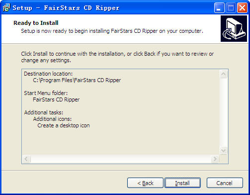 FairStars CD Ripper1.0 音频抓轨工具 FairStars CD Ripper1.0 音频抓轨工具