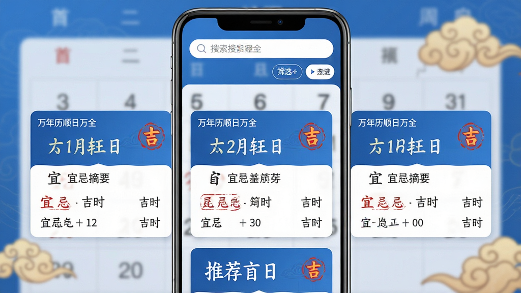 ���壺�ֻ�Ӧ�á�������˳����ȫ�������ս��ҳ�棬��ʾ�����Ƽ����ڿ�Ƭ��
���֣��ֻ����У�����Ϊģ������������������ͼ�����Ϸ�����������ɸѡ��ť��
�Ű棺�Ƽ������Ժ���Ƭ���У�ÿ����Ƭ����ʾ���ڡ��˼�ժҪ�뼪ʱ��
��������Լ�磬������ɫ������Ϣ�����׶���
ϸ�ڣ���Ƭ�ϱ��С�������˳����ȫ��С�֣����ڸ���������ʾ��������ӡ�¡�
���ʣ�������Ⱦ���ɾ����࣬�޶���Ԫ�ء�