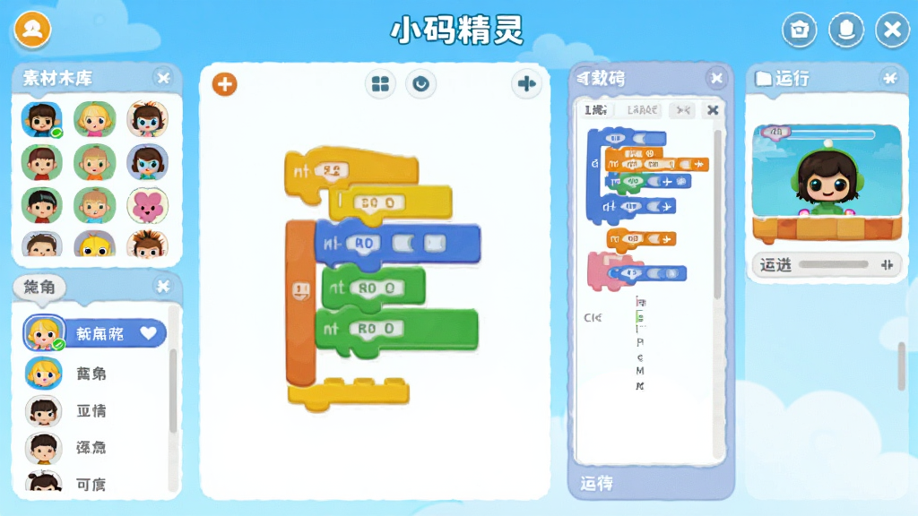 С�뾫��������չʾͼ����������Ϊ��ɫ��ľ����������Ϊ�زĿ�ͽ�ɫ�б����Ҳ�Ϊ����༭��������Ԥ�����ڣ��������������ã����ÿ�ͨUI��ƣ�����Ϊǳ��ɫ���䣬����ɾ����࣬�޶���Ԫ�أ���������