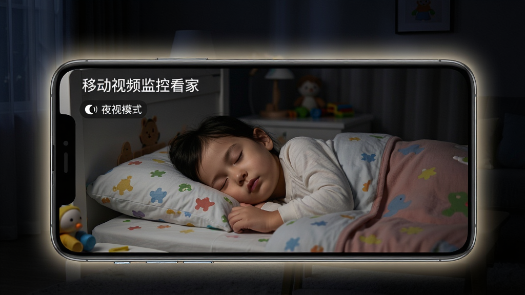 ���壺һ����������ֻ�����չʾ��ػ��棬��������ҹ���Ķ�ͯ���ң����Ӱ�����˯���������Ͻ���ʾ���ƶ���Ƶ��ؿ��ҡ���������ҹ��ģʽ��ͼ�ꡣ���֣��ֻ���Ļռ�ݻ������룬����Ϊ��ɫ�Ҿӻ�����ͻ����Ļ���⡣�Ű棺ǿ����ػ������������ҹ��Ч������Ļ��Χ��΢���Ĺ��Ρ����дʵ��������Ա�ǿ�ң�ͻ��ҹ�ӹ��ܵ�רҵ�ԡ�ϸ�ڣ����������ϸ�壬����㣬���ֱ�ǩ�����ɶ������ʸɾ���