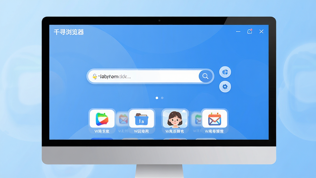 ���壺ǧѰ��������������棬չʾ���ִ���������Ļ�ϣ�����Ϊ�ɾ������Ľ�����ɫ�����֣���Ļ����Ϊ���ĵ�ַ�����������Ҳ���Բ�ι��ܰ�ť���·������ų�����վ����ͼ���Ű棺��ƽ����ƣ�ͼ��Բ��������жԳơ���񣺿Ƽ��С���ˬ�����ʸ�UI��ϸ�ڣ�������ʾ��ǧѰ������������������޶��������������ʣ����壬8K���ɾ����޶���Ԫ�ء�