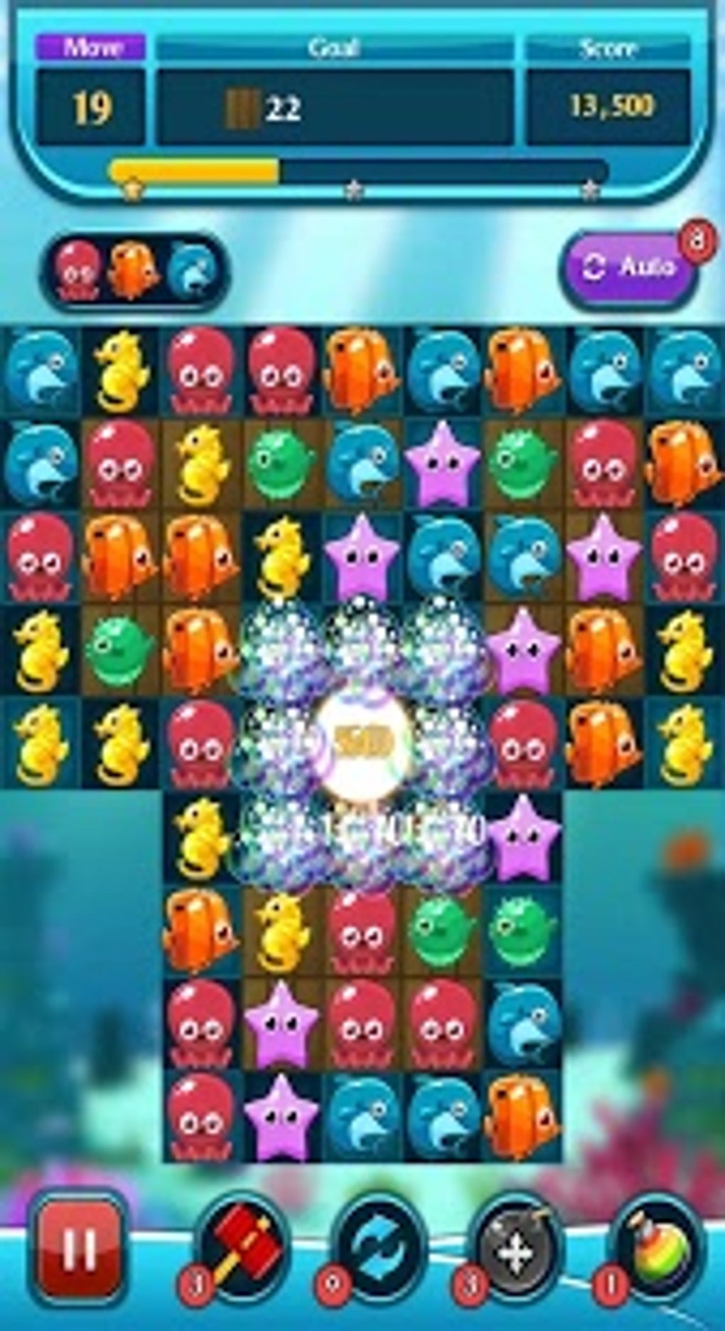 ���׻������ֻ���(Ocean Match��װ��) �ؿ����� ��Ϸ���ȷ���