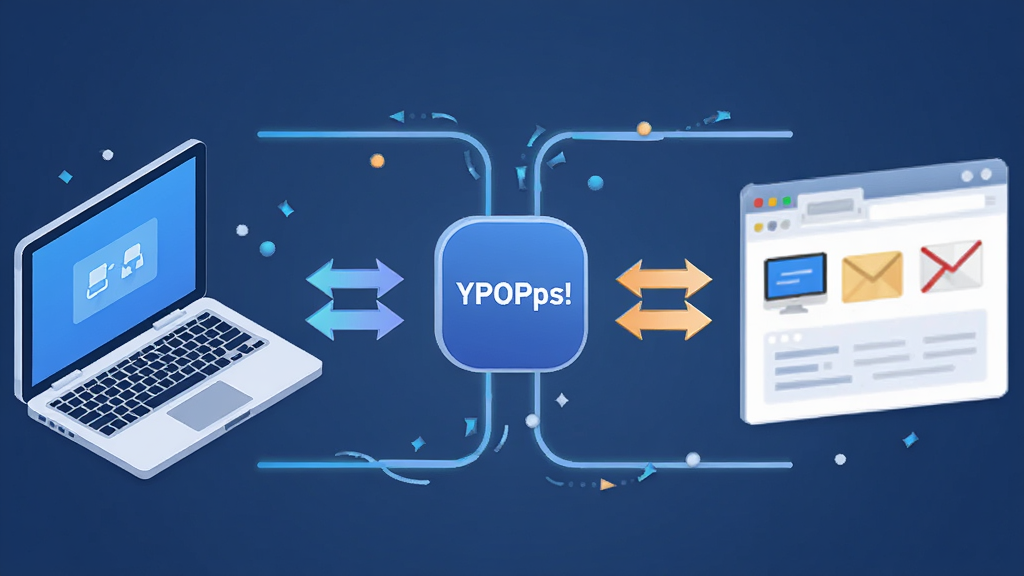 ����ʾ��ͼ������Ϊ������ͨ�ĳ���ͼʾ������ǱʼǱ�����ͼ�Σ��м��Ǵ��С�YPOPs!��������ת����Ŧͼ�꣬�Ҳ�����ҳ������棬�����������Ű�ֱ�ۣ����Ϊ�Ƽ��в廭��ϸ�ڰ���˫���ͷ�����������������ʸ��壬�ɾ����޶���Ԫ��
