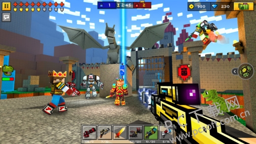 ����ǹս��ʬ���ذ�װ���°�(Blocky Gun warfare Zombie)������ս�����������������Ż�����
