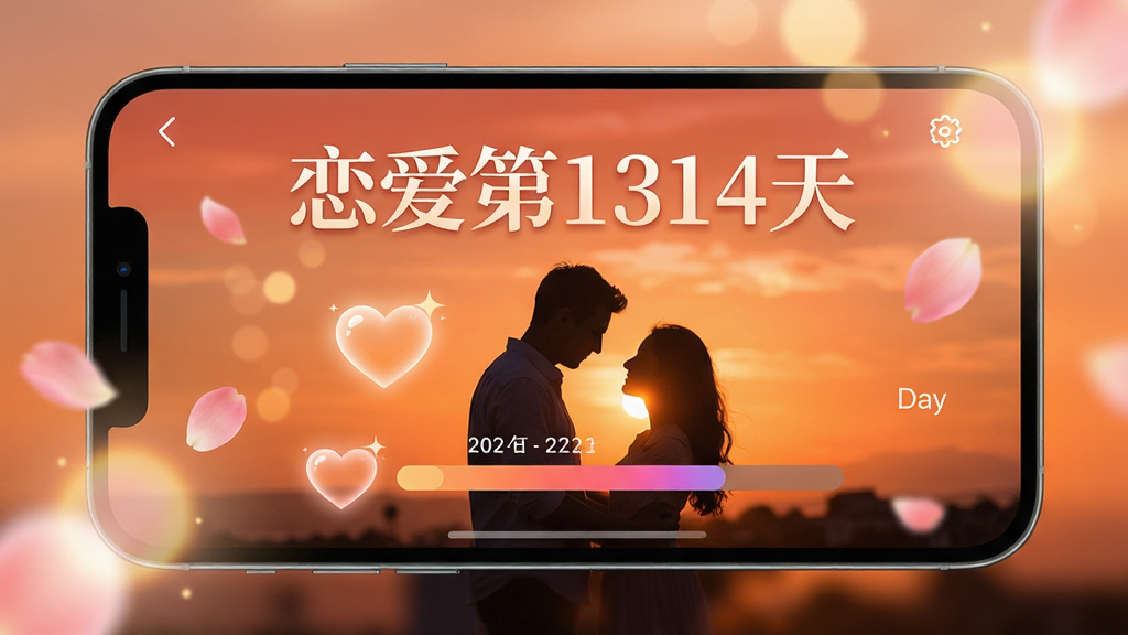 ���壺�ֻ�����չʾ����������Day������ҳ��ҳ���Ϸ���ʾ��������1314�족����Ŀ���֣��·���������ͼ�������ڽ����������������¼�Ӱ��Ϧ���µ���ܰ���棻���֣��ֻ�ռ�ݻ�����Ҫ���֣�������������͵Ĺ��κ�Ʈ��Ļ��ꣻ�Ű棺����ʽ��ͼ��������Ϣ�㼶���������ֲ��ó����������壻���������ܰ���ɫ����ů�ȡ��ۺ�Ϊ����ϸ��Բ����ͣ�ϸ�ڣ�����ͼ���з���Ч�������������н���ɫ�ʣ����������ʵ��ϣ����ʣ�ϸ��ƽ������Ӱ��Ȼ���ɾ��������ڵ���ͻ����ܰ�����Χ��