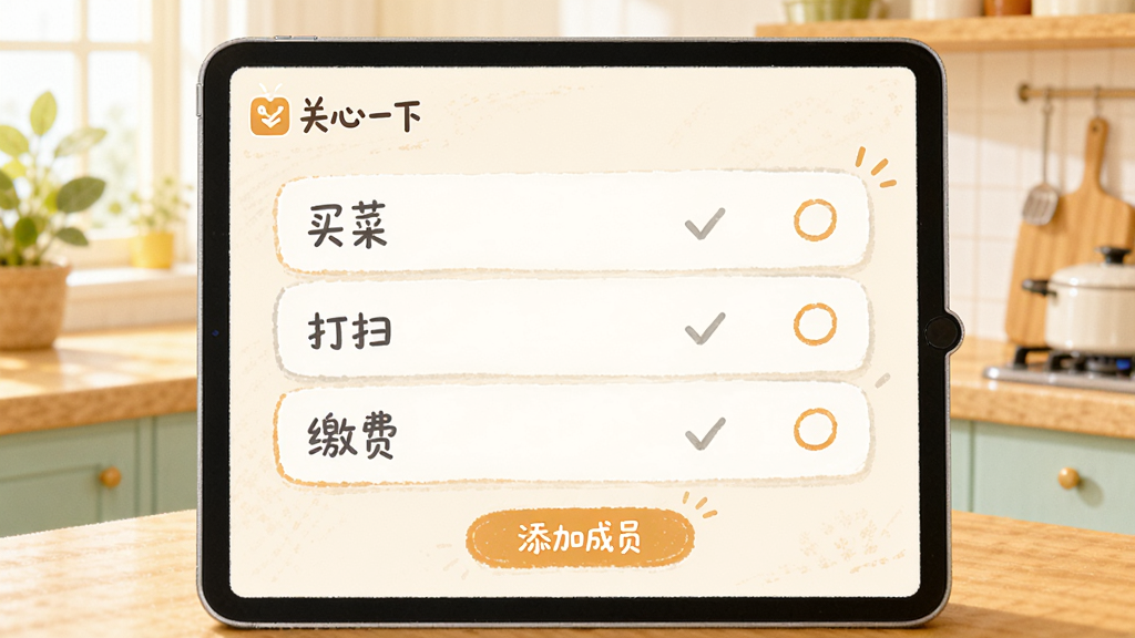 主体:平板电脑横屏展示