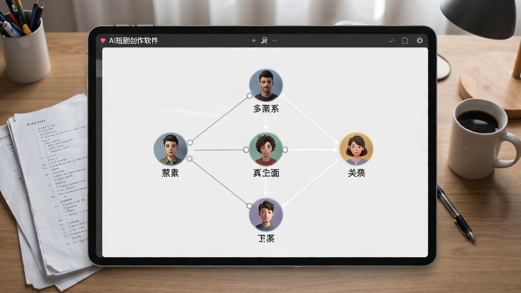 �����ϵͼ���棺AI�̾紴��������չʾ��ɫͷ�����ϵ���ߣ��ڵ�����������Ϊ��繤�������棬�о籾ֽ���뿧�ȱ���дʵ��񣬻�����������ͼ���ࡣ