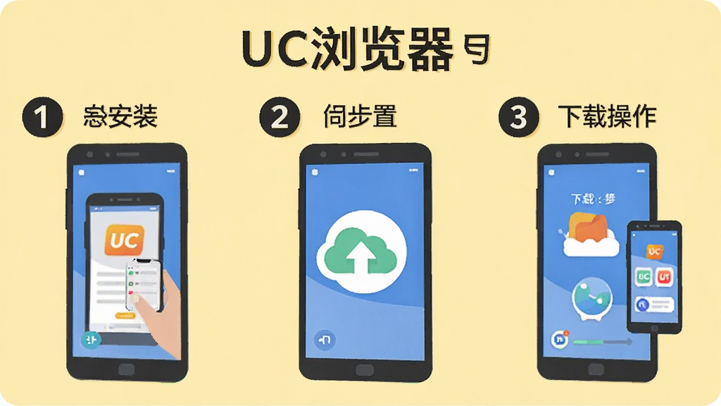 UC�����ʹ��ָ��ʾ��ͼ���ֲ���չʾ��װ�����á�ͬ�������صȲ��������ñ�ƽ���廭��񣬱���ǳ��ɫ��ÿһ���趼�����ֱ�źͼ��ͼ�꣬������UC����������֣����ʸɾ�������Ԫ��