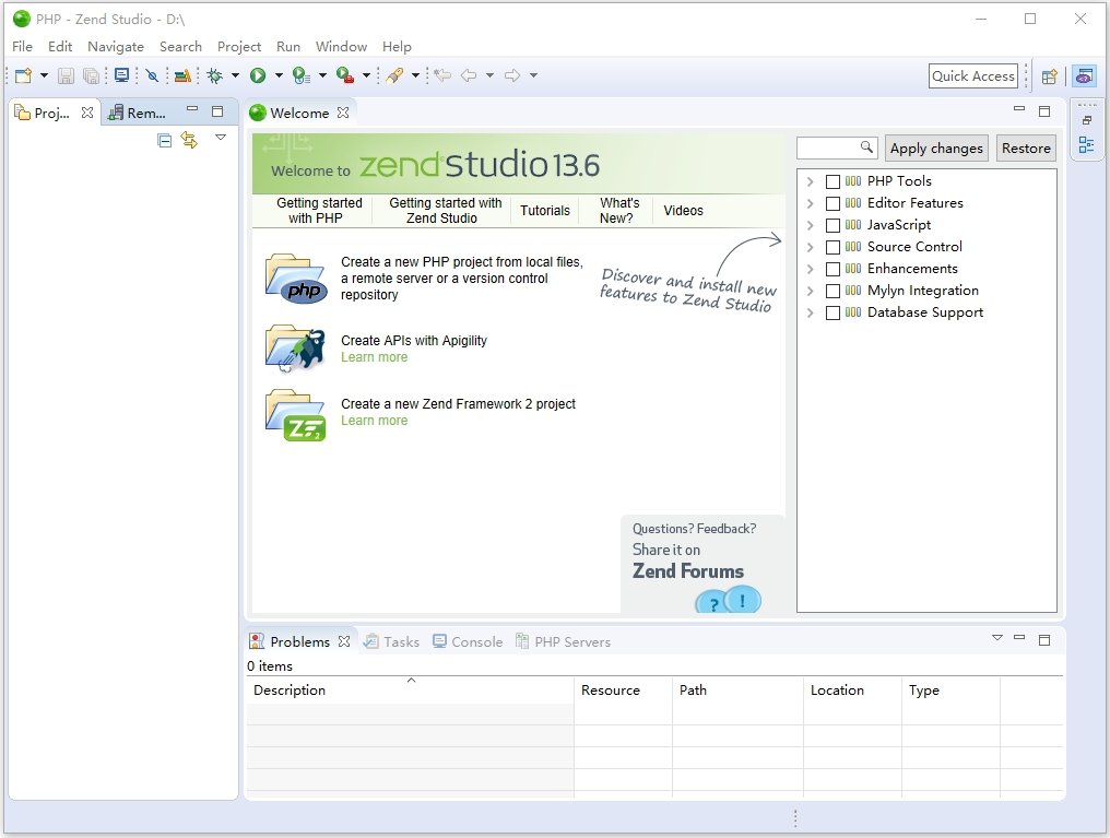 Zend Studio13.6.1 专业PHP集成开发环境 Zend Studio13.6.1 专业PHP集成开发环境