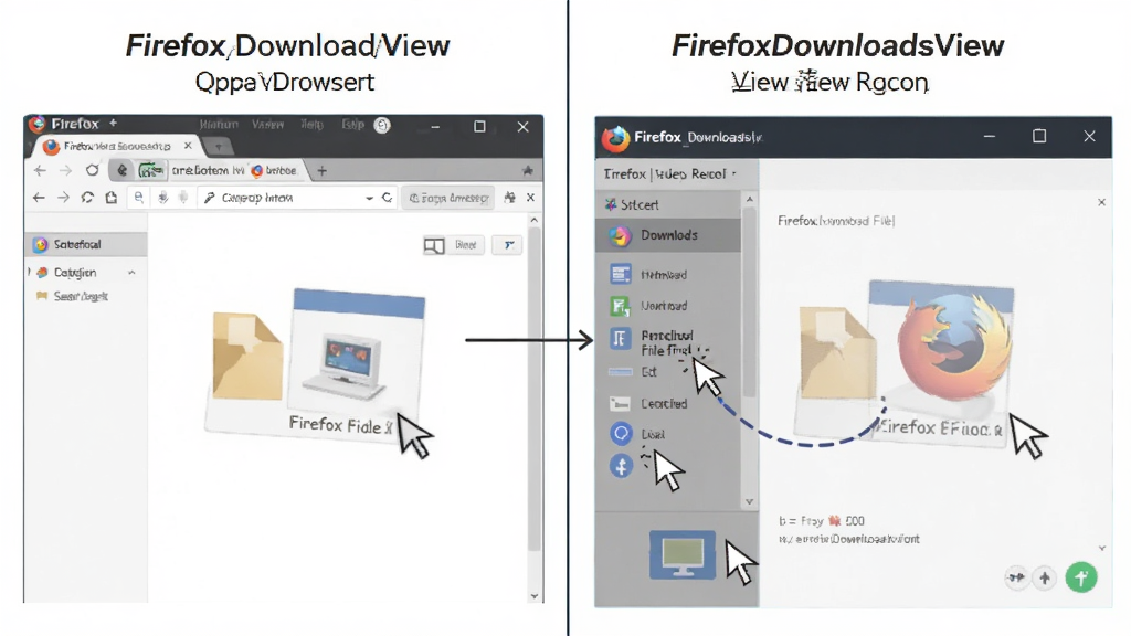 ����Ϊһ�Ų�������ͼ��չʾ��Firefox����������ļ���FirefoxDownloadsView�����в鿴��¼�Ĺ��̣�����Ϊ���ҷ��������������Ҳ��������Ű����������Ϊ����ʾ��ͼ��ϸ�ڰ�������ͷ��������򣬻��ʸ���ɾ��޶���Ԫ��