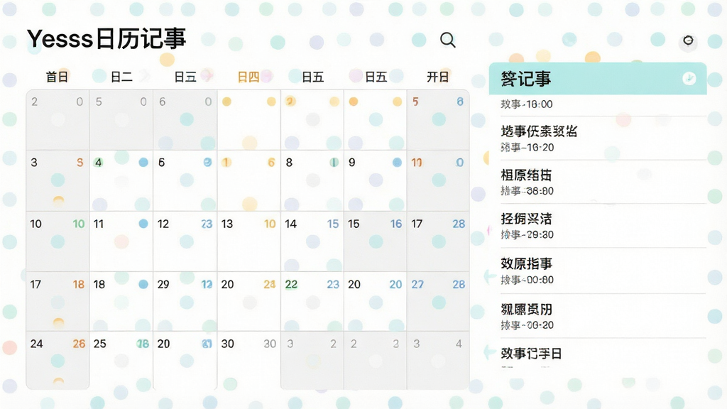 ���壺չʾYesss�������������棬��������������Ҳ�ļ����б������֣����Ϊ����ͼ�������Ҳ�Ϊѡ�����ڵļ������飬�Ű棺����ɾ����࣬�������������ơ�Yesss�������¡�������ִ���ƽ����ƣ�ɫ���������죬ϸ�ڣ��������ڸ�����ʾСԲ���ǣ������б��б����ʱ�䣬���ʣ����壬�ɾ����޶���Ԫ��