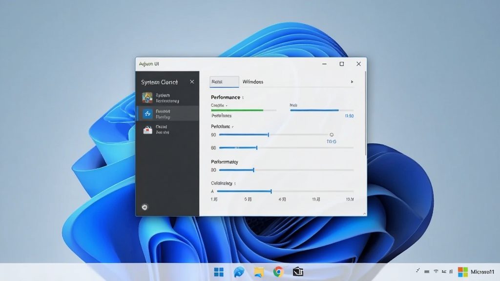 Fresh UI ������Windows 11ϵͳ�ϵĽ�ͼ������Ϊ΢��Ĭ�������ֽ����������������Ļ���룬չʾ�����ϵͳ���ܵĽ��棬���廭��������ɫ����ʵ������רҵ������ϸ��ɾ�