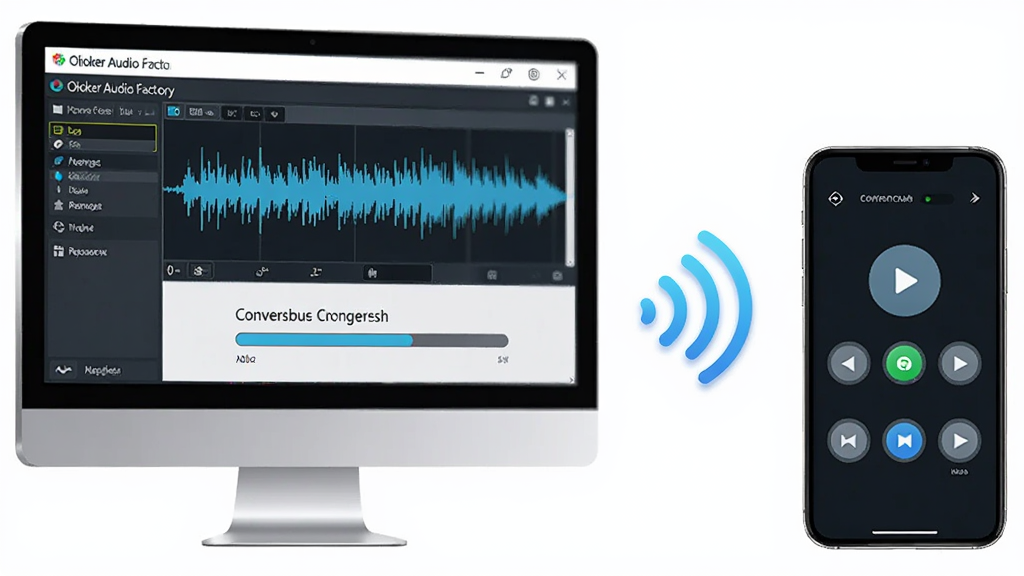 ���壺������Ļ��ʾOkoker Audio Factory�����������У��Ա���һ�������ֻ�����Ļ��ʾԶ�̿��ƽ��档���֣���������Ļ���Ҳ��ֻ�������֮���������ź�ͼ�����ӡ�����ִ��Ƽ��в廭������ɫ����ϸ�ڣ�������Ļ����ʾ��Ƶ������ת�����ȣ��ֻ���Ļ����ʾ�򵥵�ң�ذ�ť�����ʣ����壬�ɾ����޶���Ԫ�ء�