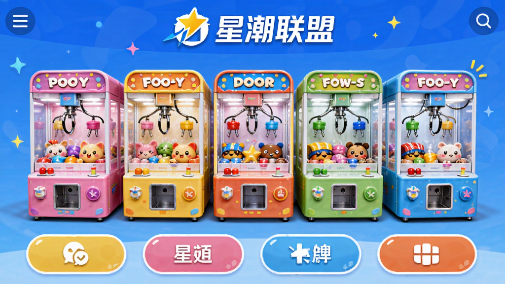 ͼƬչʾ�ǳ�����Ӧ�������棬����Ϊ���ǳ����ˡ�Logo���м���ж�̨���޻����ײ����ܰ�ť�������������������ã�ɫ�ʷḻ�������Ű����࣬���ʸ��壬�ɾ��޶���Ԫ��