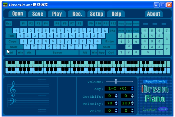 iDreamPianoģ����� ���Լ������� ��ͼ