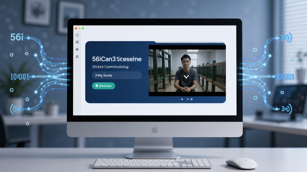 56iCan3���紮����������ʾ��ͼ������չʾһ̨������Ļ����Ļ����ʾ���ӽ����ɹ������ڲ�����Ƶ����Χ������������������������������ˣ�ǰ�������������黯��ǿ�����ܸ�Ч�����ʸɾ����޶���Ԫ��