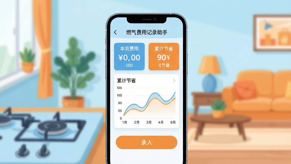 ���壺ȼ�����ü�¼�����������棬�ֻ���Ļ��ʾȼ���˵�ͳ��ͼ����¼�밴ť�����֣��ֻ����У���Ļ���������ɼ�����Χ��ȼ�����ͥ����������Ԫ�ص�׺���Ű棺��๹ͼ���ֻ�Ϊ�Ӿ����ģ������黯������ִ���ƽ�廭�磬ɫ�����죬ǳ����ů�ȴ��䣻ϸ�ڣ���Ļ��չʾ�����·��á����ۼƽ�ʡ�������ݿ�Ƭ��ͼ���������������ʣ�������Ⱦ���ɾ��޶���Ԫ�ء�