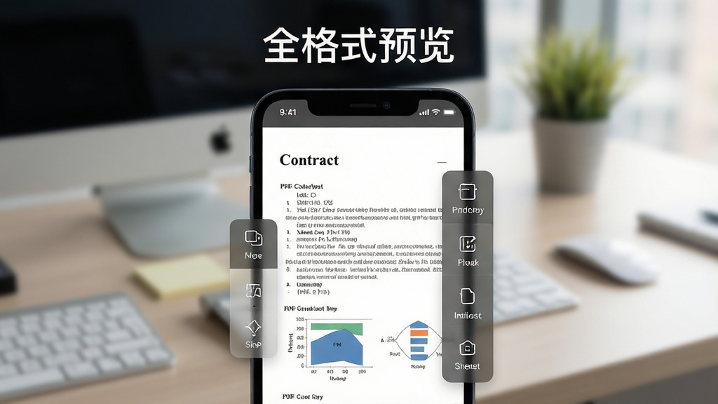 ����COS�ƶ����ļ�Ԥ�����棬�ֻ���Ļ��չʾһ��PDF��ͬ�ĵ�������������������ͼ������Ļ��Ե�а�͸�����ܲ˵��������黯Ϊ�칫���棬�Ϸ���ע��ȫ��ʽԤ�������������岼�����ʣ��Ű��࣬���������ˬ��ϸ�������ĵ������ȣ�����ϸ����ͣ��ɾ��޶���Ԫ��