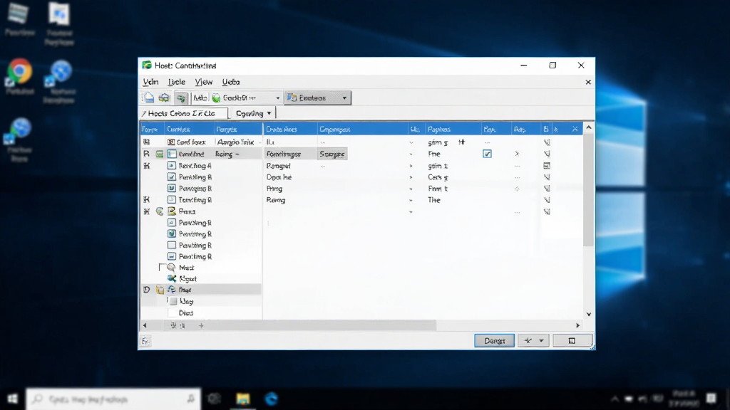 Hosts�༭����������Windows�����ϵ�Ч��ͼ������Ϊģ���ĵ������棬�������ھ�����ʾ������Ϊ�޸���������б��������Χרҵ���ȶ�������������