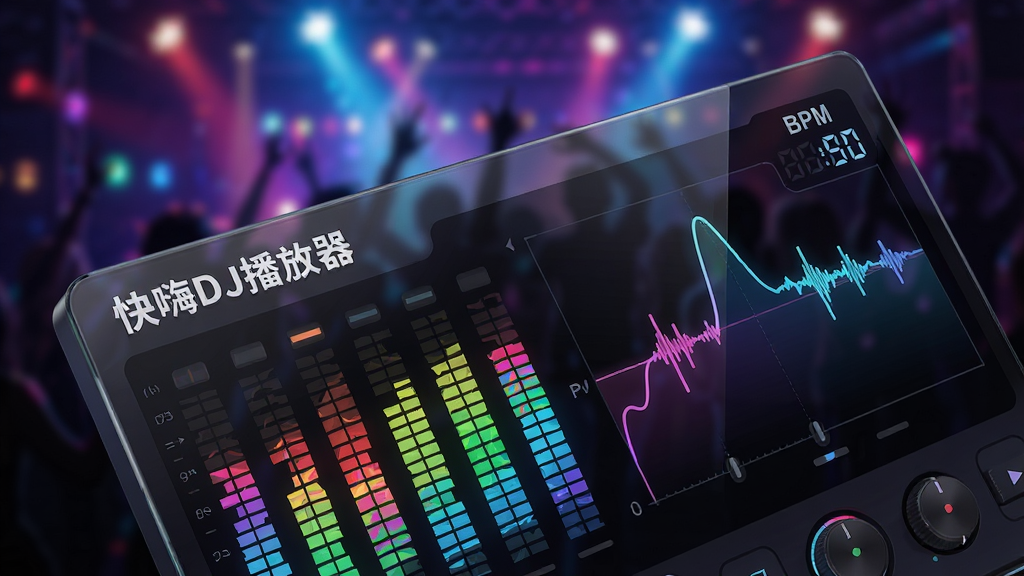 3D��Ⱦ���ͼƬ��ǰ��Ϊ������DJ���������ľ��������棬��ɫƵ���������������������ģ����ҹ��ƹ�����Ⱥ��Ӱ������Ϊ�������涯̬չʾ�����ֲ��öԽ��߹�ͼ���Ű�ͻ�����Ĳ������ߣ�����ſ�ҹ��磬ϸ�ڰ�������������BPM��ʶ��⻬�����ʸУ����ʸ���ɾ����޶���Ԫ��