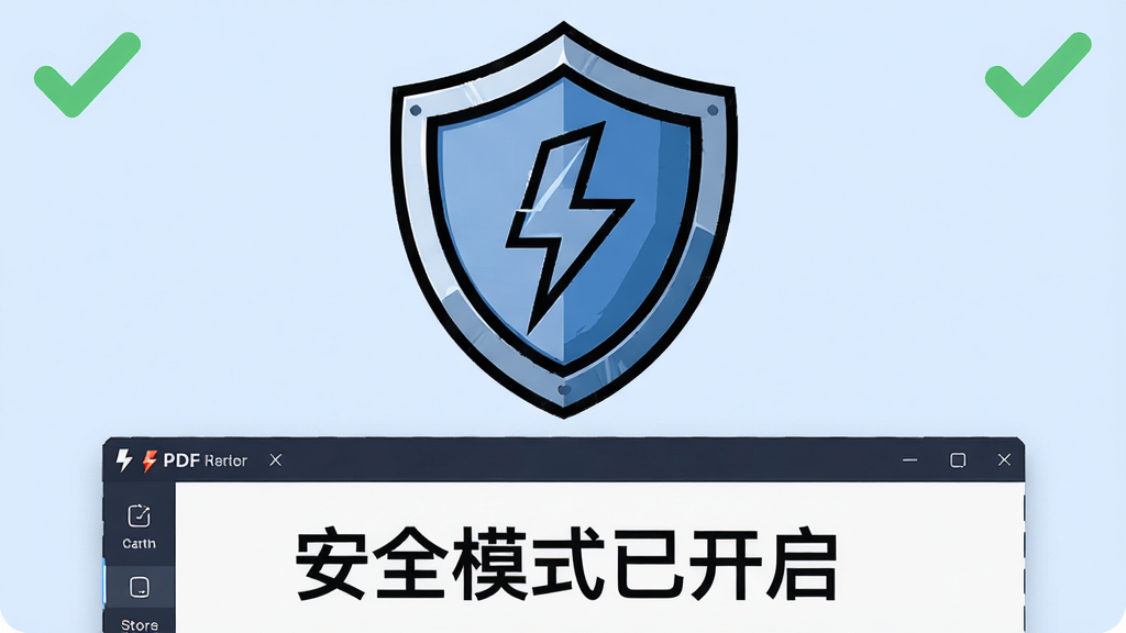 ���壺һ������ͼ���·�������PDF�Ķ���������ʾ����ȫģʽ�ѿ��������������֣�����λ�ڻ����Ϸ����·�Ϊ���������档�Ű棺���汳��Ϊ����ɫ����������ɫ�Թ�����񣺰�ȫ�����������Ӳ�ʡ�ϸ�ڣ��������������־���������κε�����档���ʣ����壬����ɾ��޶���Ԫ�ء�