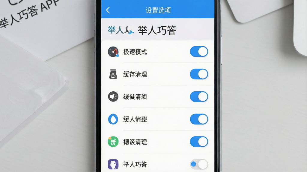 ���壺�ֻ�չʾ�����ɴ�APP�����ý��棬��Ļ����ʾ������ѡ��б��������С������ɴ����������֣��ֻ����У�����Ϊǳ��ɫ���棬�ֻ���Ļ�����������Ű棺�����б����ϵ����������У�ͼ�������ֶ��롣��񣺼��ı�ƽ����ƣ���ɫ�������ذ�ť��ϸ�ڣ���Ļ�п��Կ���������ģʽ������������������ѡ�����״̬���ԡ����ʣ����壬�ɾ����޶���Ԫ�ء�