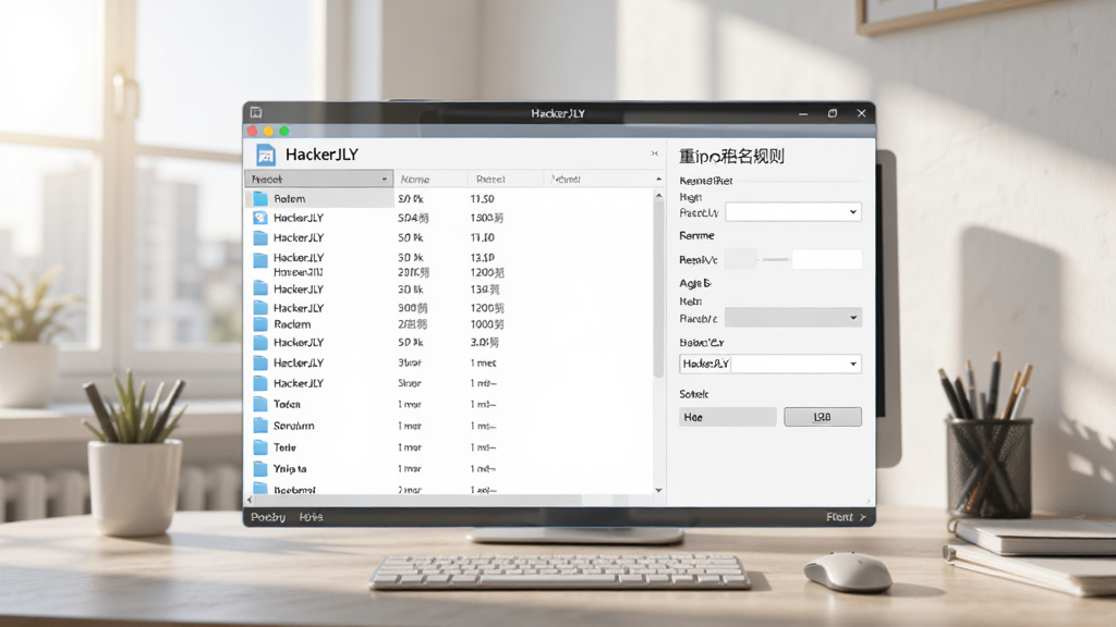 һ��չʾ���������ļ�����������ͼƬ������������ HackerJLY �ļ������� �������棬�����ʾ�ļ��б����Ҳ���ʾ����������������壬���������ִ�������������İ칫���棬������Ӵ����������������ɫ���������������ʸ��壬�ɾ��޶���Ԫ��