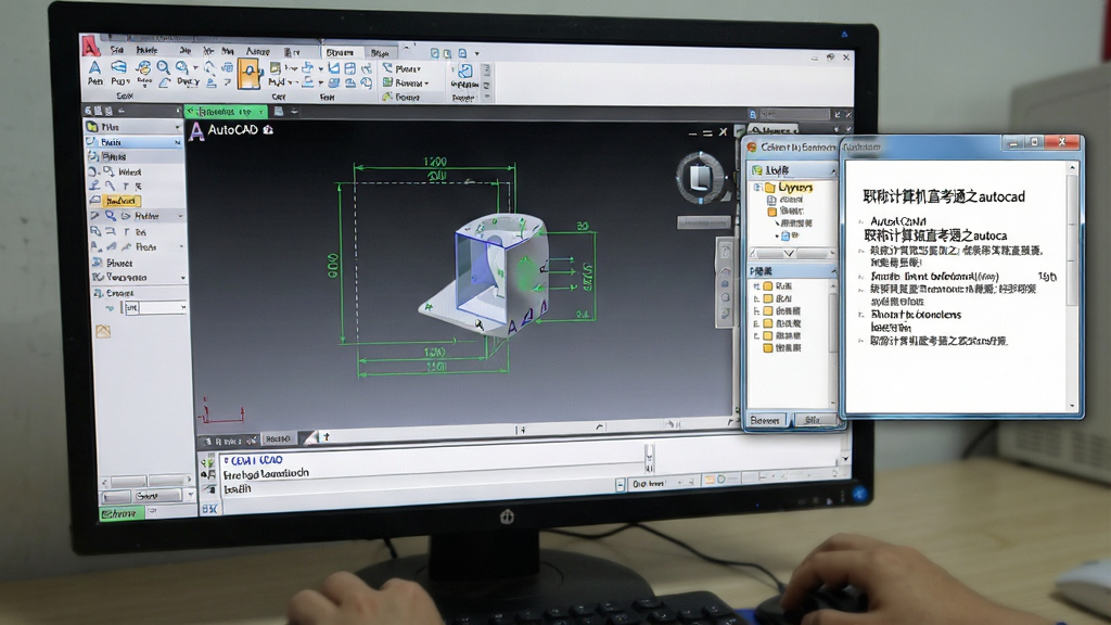 һ��չʾ��ְ�Ƽ����ֱ��֮ͨautocad�����������ͼƬ������Ϊ������Ļ������ʾAutoCAD��ͼ�������Ҳ࿼�Բ�����ʾ��壬����Ϊȫ����ͼ���Ű����Ϊ���������·�Ϊ�����С��Ҳ�����ģ���ⴰ�ڣ����Ϊдʵ������ͼ�磬ϸ�ڰ����ߴ��ע��ͼ��������Ϳ������ֲ���Ӱ�����ʸ��塢�ɾ����޶���Ԫ��
