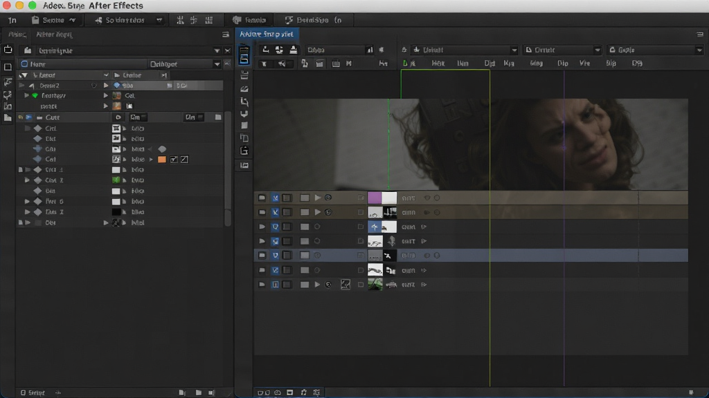 Adobe After Effects ��ͼ��ϳɽ��棬�����Ŀ��壬�Ҳ�ϳ�Ԥ�����ڣ������ж��ͼ�������ʾ�����רҵ��࣬�������������ʸ��壬�ɾ��޶���Ԫ��