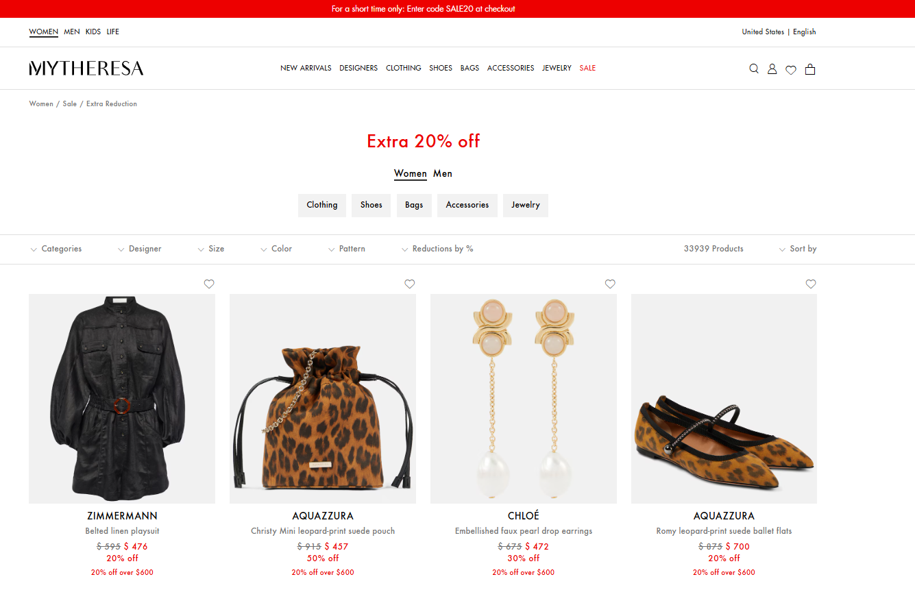 Mytheresa������������Ʒ�ۿۼ�ĩ��ٻҳ��