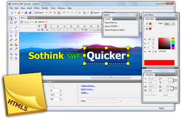 Sothink SWF Quicker ��������Ԥ��ͼ