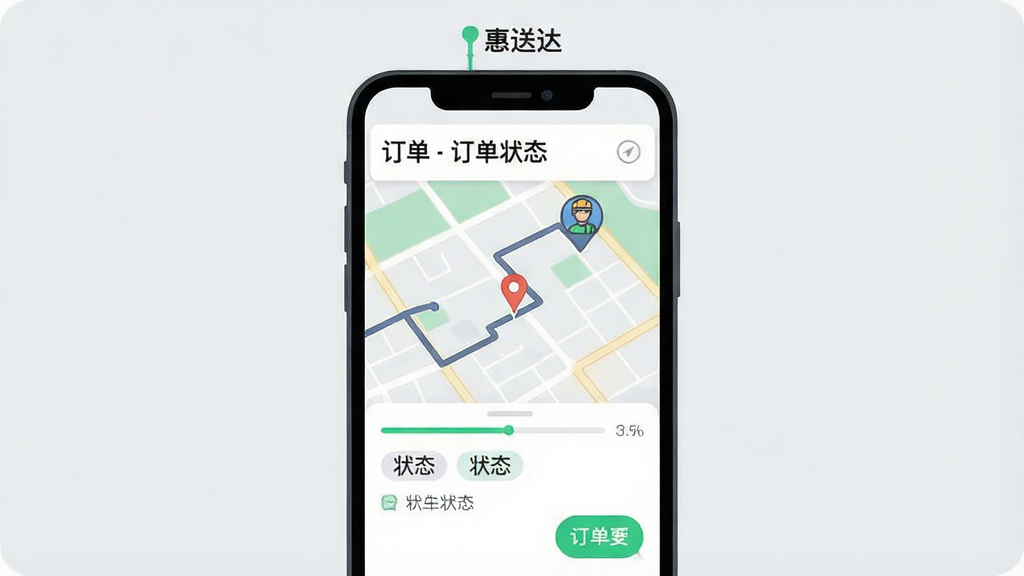 һ��չʾ�ֻ�Ӧ�ö������ٽ����UI�廭�������������ֻ���Ļ����Ļ����ʾ��ͼ�켣������λ��ͼ��Ͷ���״̬���֣���Ļ�Ϸ��С����ʹ���ֱ�ʶ������Ϊǳ��ɫ�����Ϊ�ִ���ƽ����ƣ�ϸ�ڰ�����������״̬��ǩ�����찴ť�����������ɾ����޶���Ԫ��
