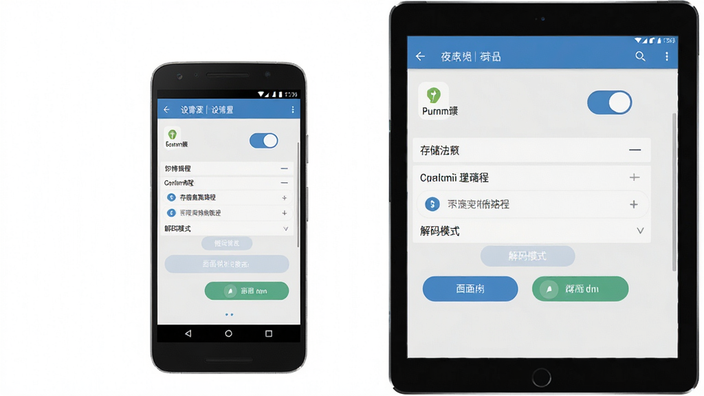 ҹ�ܸ��岥�����ƶ���ʹ�ù���ʾ��ͼ������Ϊһ����׿�ֻ���һ��ƽ�岢��չʾ����Ļ����ʾ���������ý��棬����Ϊ���ҶԱȣ��Ű����������Ϊ���±�ƽ�磬ϸ�ڰ���Ȩ�޿���ͼ�ꡢ�洢·��ѡ�����ģʽ��ť������Ϊ���壬����ɾ����޶���Ԫ��