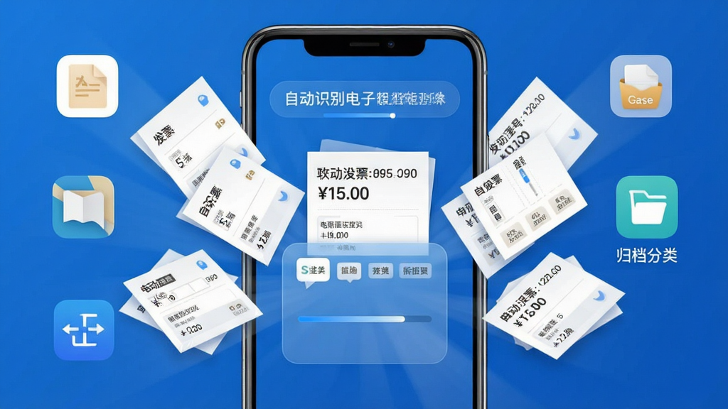 �������ӷ�Ʊͨ���ܹ鼯����չʾͼ����������Ϊ�ֻ���Ļ����Ļ�ж�����ӷ�Ʊ�ļ��Ӳ�ͬӦ��ͼ�����һ���ļ��У��ļ����Ϸ���ʾ�Զ�ʶ����ķ�Ʊ����������ֲ������Ļ��ʽ��ͼ���Ű����ҶԳƣ����Ϊ��ˬ��������ϸ�ڰ����ļ���ʽ��ʶ����������ȡ�������鵵�����ǩ�����ʸ��壬�ɾ����޶���Ԫ��