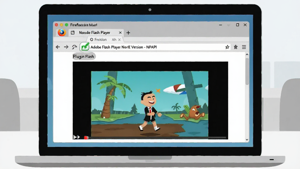 һ��չʾAdobe Flash Player ��IE�� - NPAPI ��Firefox����������еĲ廭����������Ϊһ̨�ʼǱ�������Ļ����Ļ����ʾFirefox��������ڣ�������������һ��ɫ�����޵�Flash�����������������ַ������ʾ��������õ�ͼ�꣬����Ϊ���İ칫���棬���Ϊ��ƽ���Ƽ��廭��ϸ�ڰ������������Ԫ�ء����ͼ���붯�����ݣ������������ɾ����޶���Ԫ��