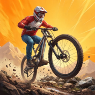 �����ٽ�С�ֳ����Downhill Race Extreme BMX Rush1.0.17 ��������