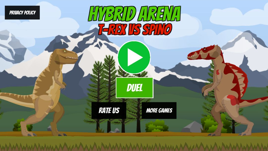 ������VS��������Ͼ�����T-Rex vs Spinosaurus: Hybrid Arena11 ����������ս