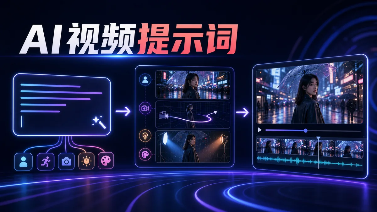 灵创AI提示词写法示例和出图效果对比