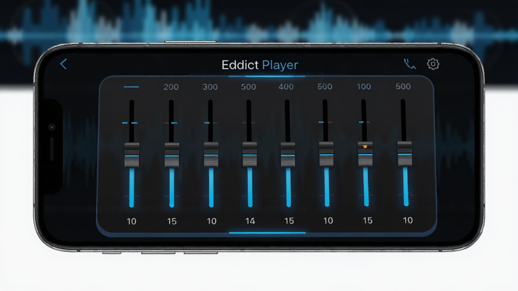 Eddict Player ��Ч���ڽ��棬�ֻ���Ļչʾʮ�ξ�����������壬��Ƶ�����Ӵ��ڲ�ͬλ�ã�����Ϊ��ɫ����������ɫ��������������Ϊģ������Ƶ���Σ����Ƽ�ʱ�У�ϸ�����������ʸɾ����޶���Ԫ��