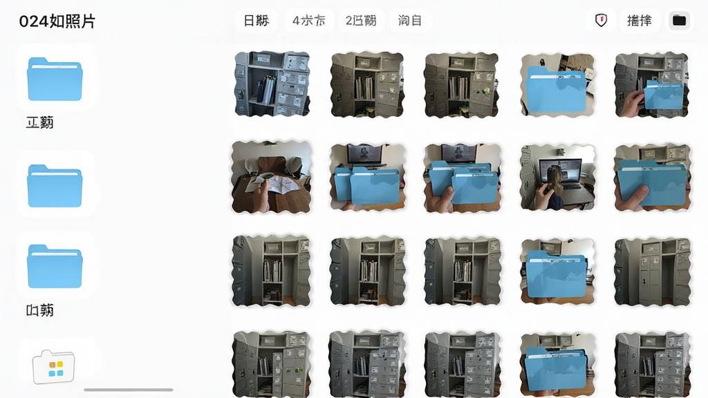����Ϊ�ֻ�����а����ڷ���Ŀ��ڴ���Ƭ�ļ��н��棬����Ϊ�б�������ͼ���չʾ���Ű�����ֱ�ۣ����Ϊ��Լ�ֻ�ϵͳ�����ϸ�ڰ������ڱ�ǩ����Ƭ����ͼ���ļ���ͼ�꣬���ʸ��壬�ɾ����޶���Ԫ��