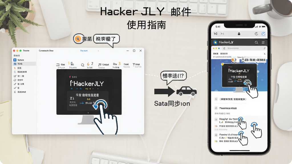 һ�� HackerJLY �ʼ������� ʹ��ָ�ϵ�ʾ��ͼ�������Ϊ���������֣�����ǵ��Զ����������ͼ���Ҳ����ֻ������������ҳ��Ľ��棬�м��ü�ͷ���ӱ�ʾ����ͬ��������Ϊǳɫ�칫���棬���Ϊ�̳�˵��ͼ��ϸ�ڰ��������š���������ͼ�ꡢ��ʾ���ݣ����ʸ��壬�ɾ����޶���Ԫ��