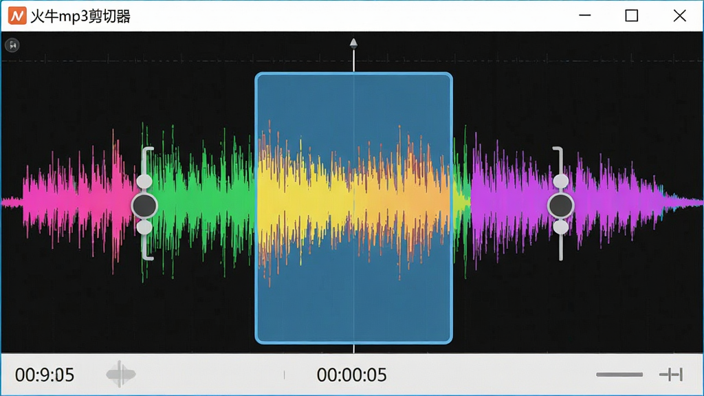 һ��չʾ��ţmp3��������׼���й��ܵ�ͼƬ����������ʾһ����ɫ��Ƶ���Σ����������������Ե��϶���ǣ��м����������ʾ���·���ʱ����ֵ��ǩ�����������ִ����������ơ���ţmp3�������������ڴ��ڶ������������������ֺ�����������Ԫ��