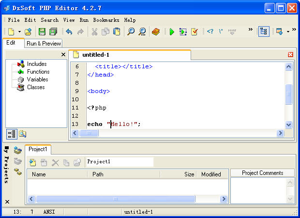DzSoft PHP Editor4.4.0.0 ����༭��