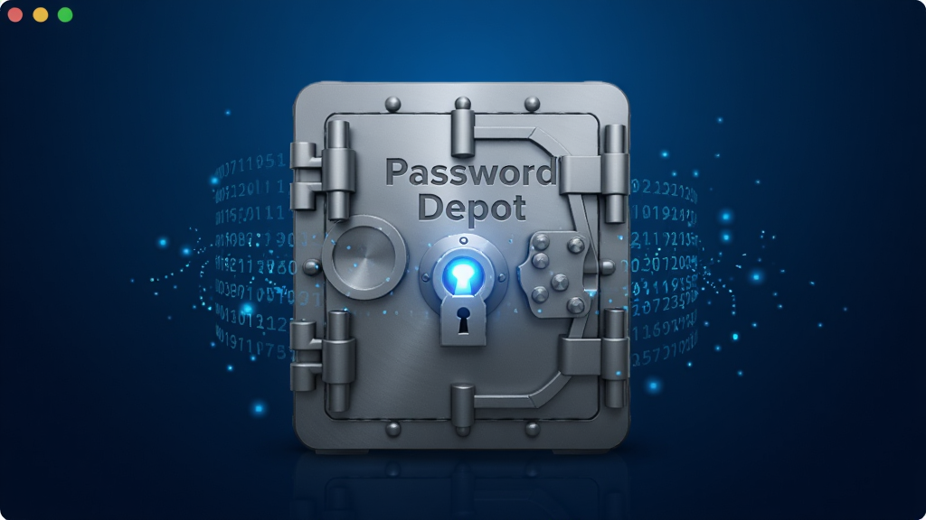 Password Depot�����������棬����Ϊ������ʾ�Ľ����ʸб��տ���ţ����Ͽ���Password Depot���������ֲ�������ɫ���䱳�����Ű�����������Ϊ�ִ��Ƽ����밲ȫ���������ϣ�ϸ�ڰ������׷���Ч������Χ�������ִ������ӣ����ʸ��壬�ɾ����޶���Ԫ��