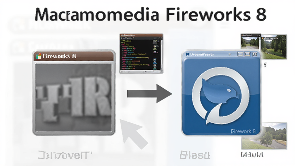 һ��չʾ Macromedia Fireworks 8 �� Dreamweaver Э�����̵�ͼƬ������Ϊ��������ͼ��ͨ����ͷ���ӣ����ֺ������У��Ű��࣬���Ϊ��ƽ����Ϣͼ��ϸ�ڰ���HTML����Ƭ�κ�ͼ������ͼ�����������ɾ����޶���Ԫ�أ�����������Ϊ��Macromedia Fireworks 8����