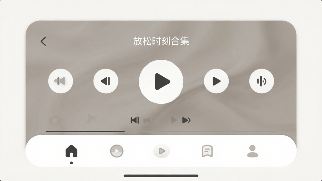 һ����������û�������Ƹ壬����Ϊ������ʱ�̺ϼ����Ĳ��ſ�����壬����Ϊ�ײ������������벥�Ű�ť�����Ϊ���ż���ϸ�ڰ�����͵�Բ��ͼ������ף���������������ɾ����޶���Ԫ��